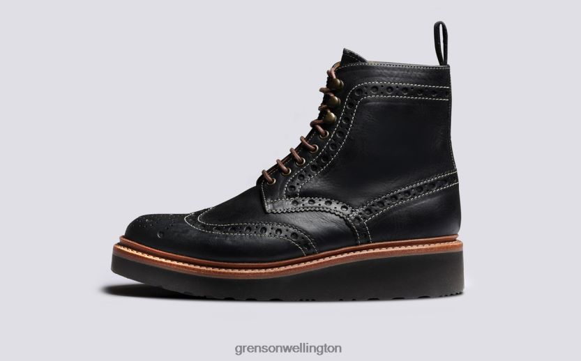 Men Black FRED Grenson R4606030 Boots