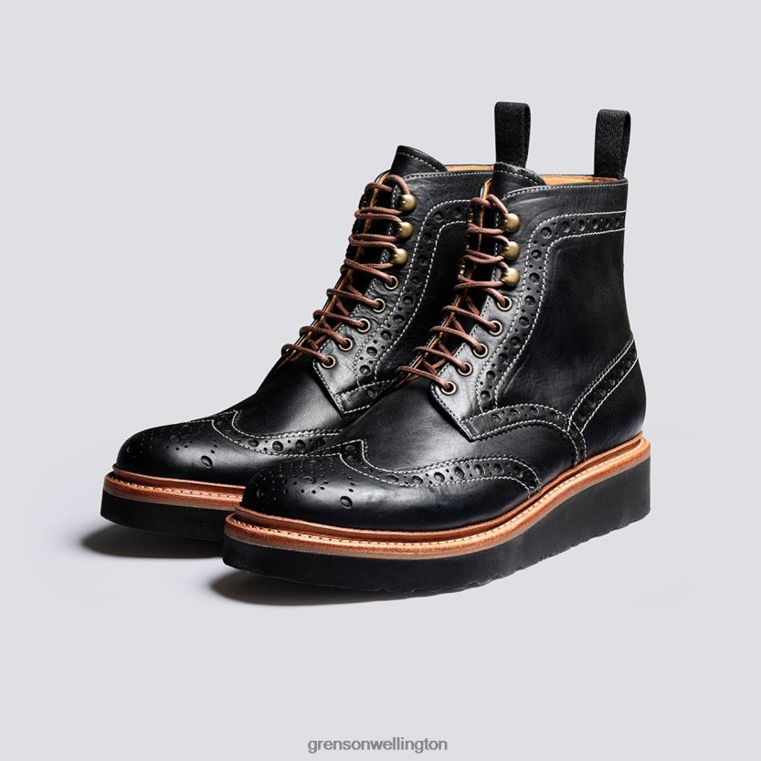 Men Black FRED Grenson R4606030 Boots