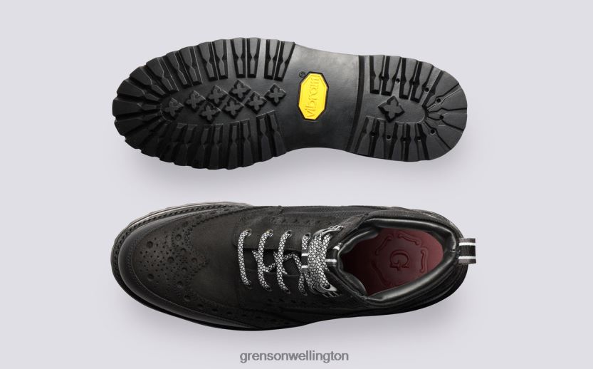 Men Black FRED TECH Grenson R460609 Boots