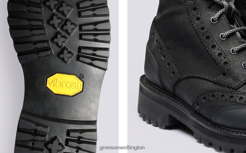 Men Black FRED TECH Grenson R460609 Boots
