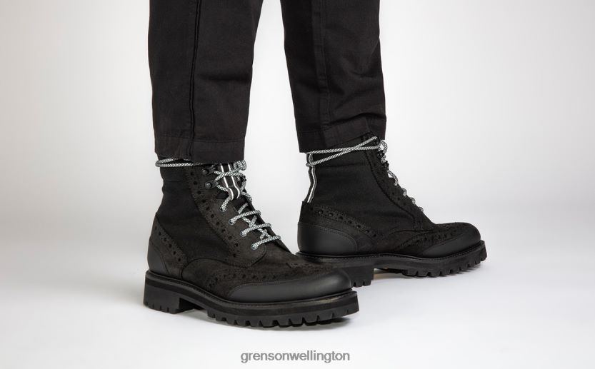 Men Black FRED TECH Grenson R460609 Boots