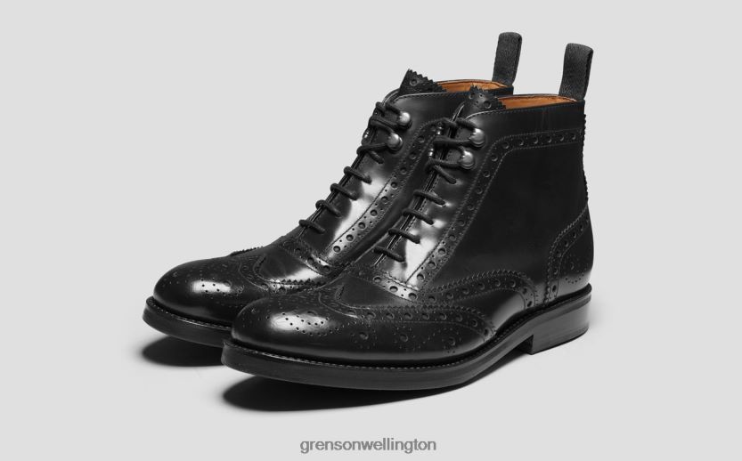Men Black NELSON Grenson R4606058 Boots