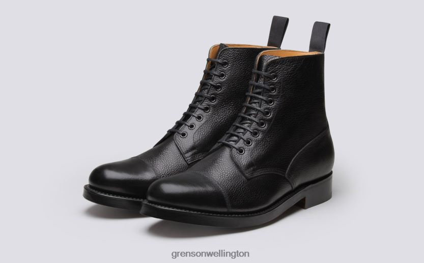 Men Black SHOE 3 Grenson R4606039 Boots