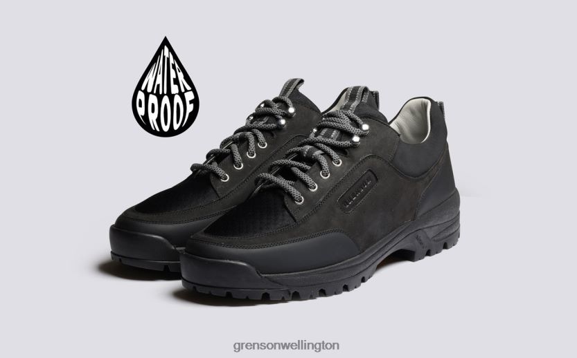 Men Black SNEAKER 54 Grenson R4606062 Boots
