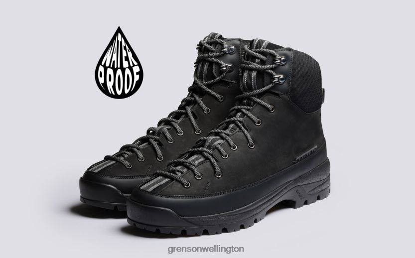 Men Black SNEAKER 71 Grenson R4606042 Boots