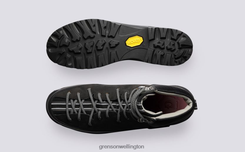 Men Black SNEAKER 71 Grenson R4606042 Boots
