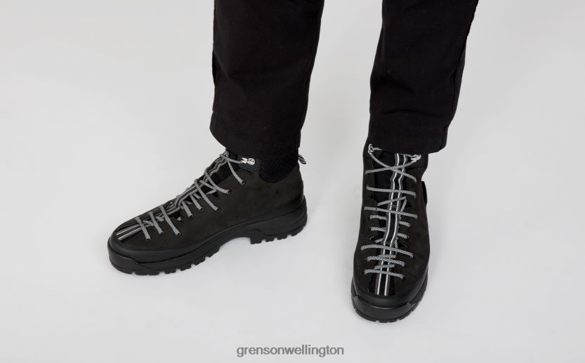 Men Black SNEAKER 71 Grenson R4606042 Boots