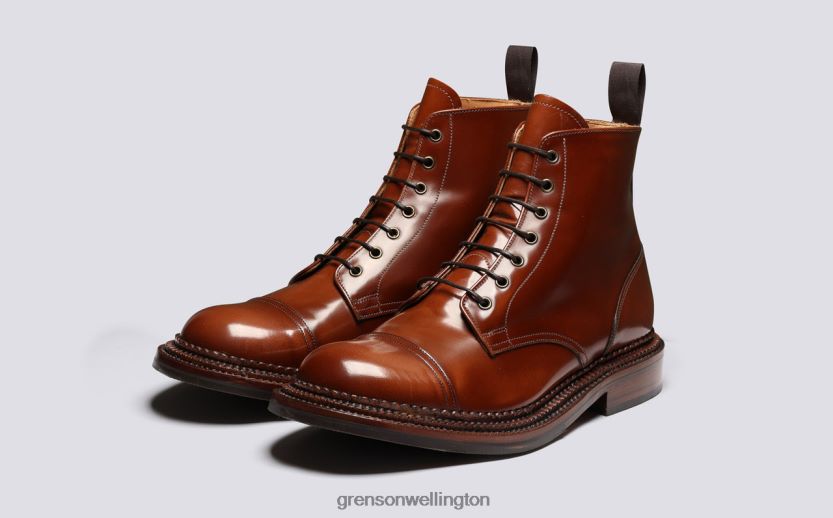 Men Brown DESMOND Grenson R4606011 Boots