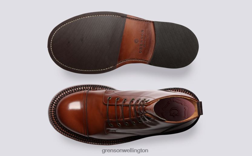 Men Brown DESMOND Grenson R4606011 Boots