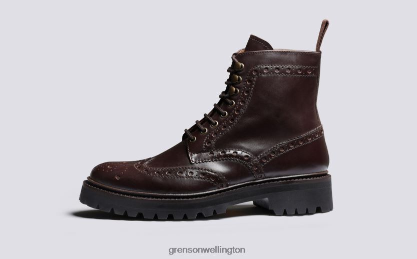Men Brown FRED Grenson R4606032 Boots