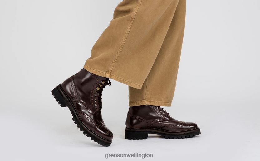 Men Brown FRED Grenson R4606032 Boots