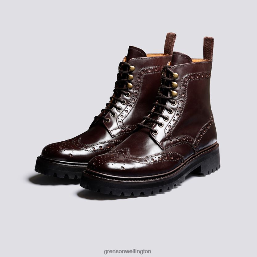 Men Brown FRED Grenson R4606032 Boots