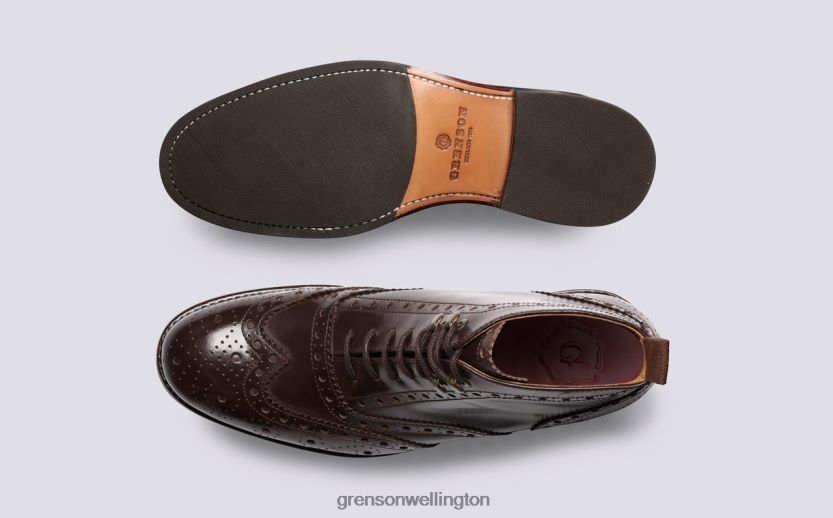 Men Brown NELSON Grenson R4606057 Boots