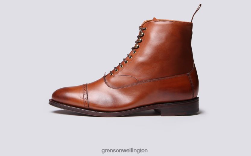 Men Cognac BALMORAL Grenson R460605 Boots
