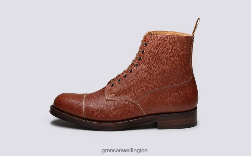 Men Cognac SHOE 3 Grenson R4606038 Boots