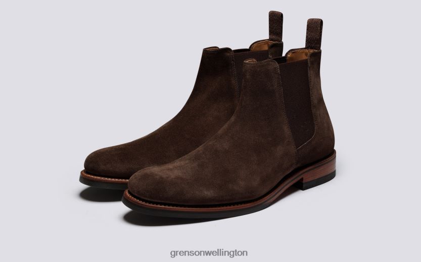 Men Dark Brown DECLAN Grenson R4606047 Boots