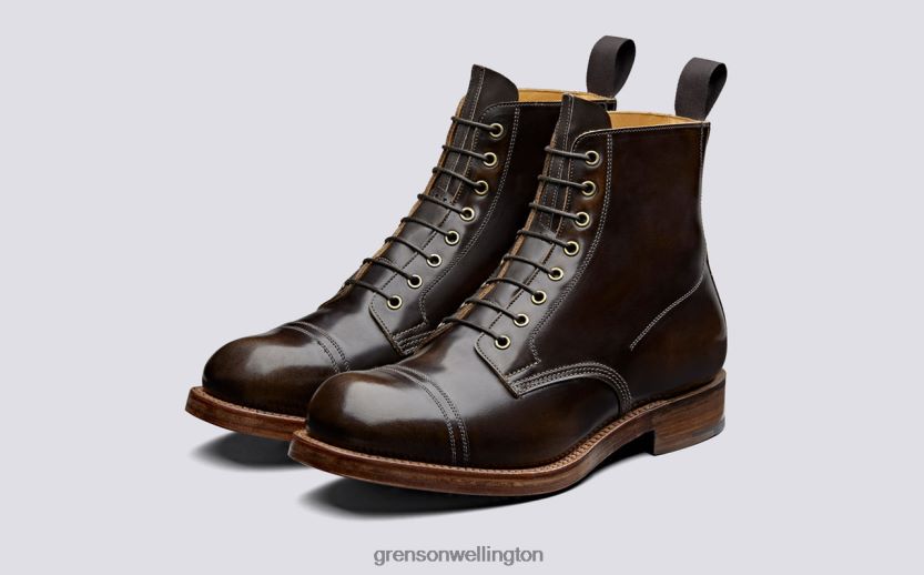 Men Pickled Walnut SHOE 9 Grenson R4606040 Boots