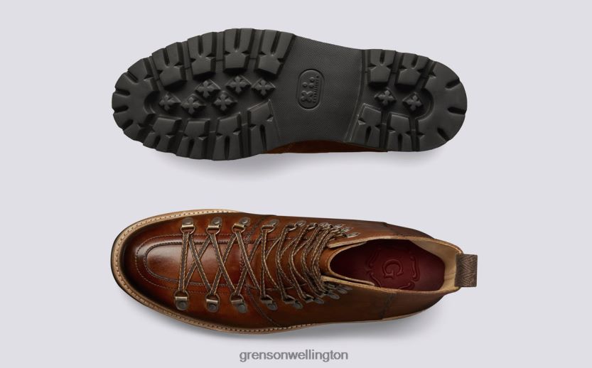 Men Tan BRADY Grenson R460602 Boots