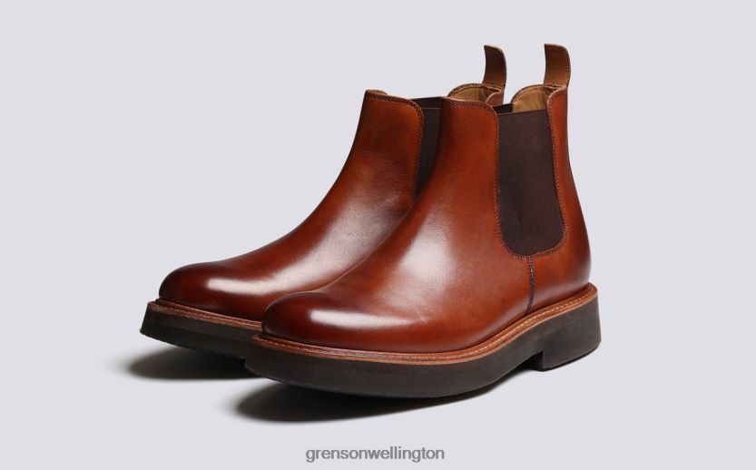Men Tan COLIN Grenson R4606013 Boots
