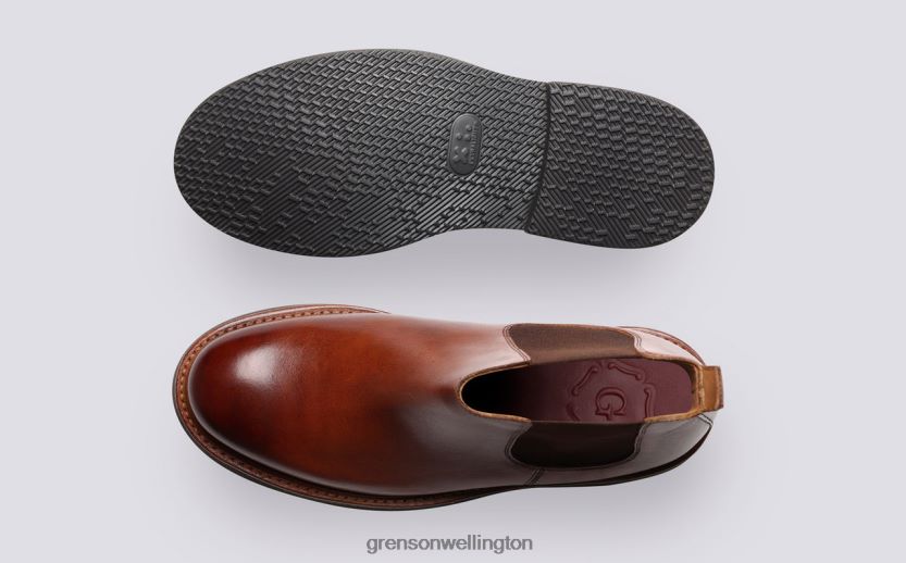 Men Tan COLIN Grenson R4606013 Boots