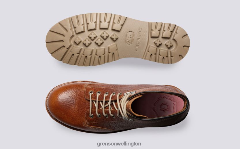 Men Tan EMMETT Grenson R4606025 Boots