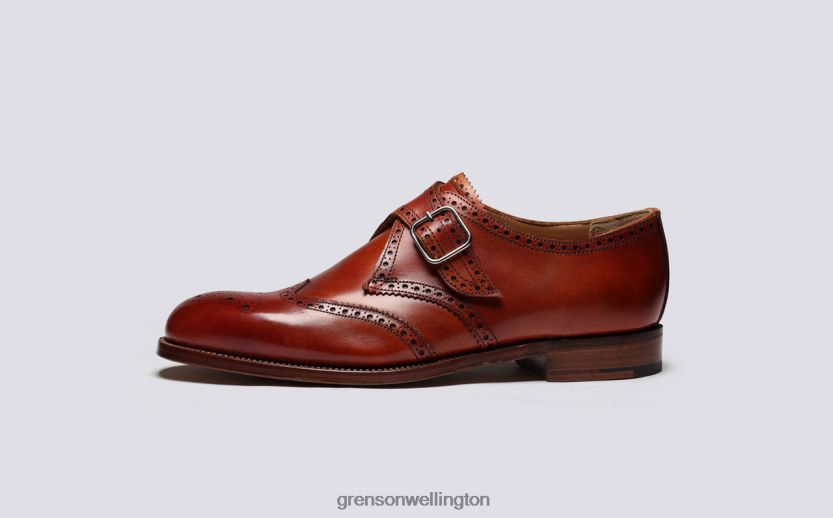 Men Cognac SHREWSBURY Grenson R46060124 Brogues Shoes