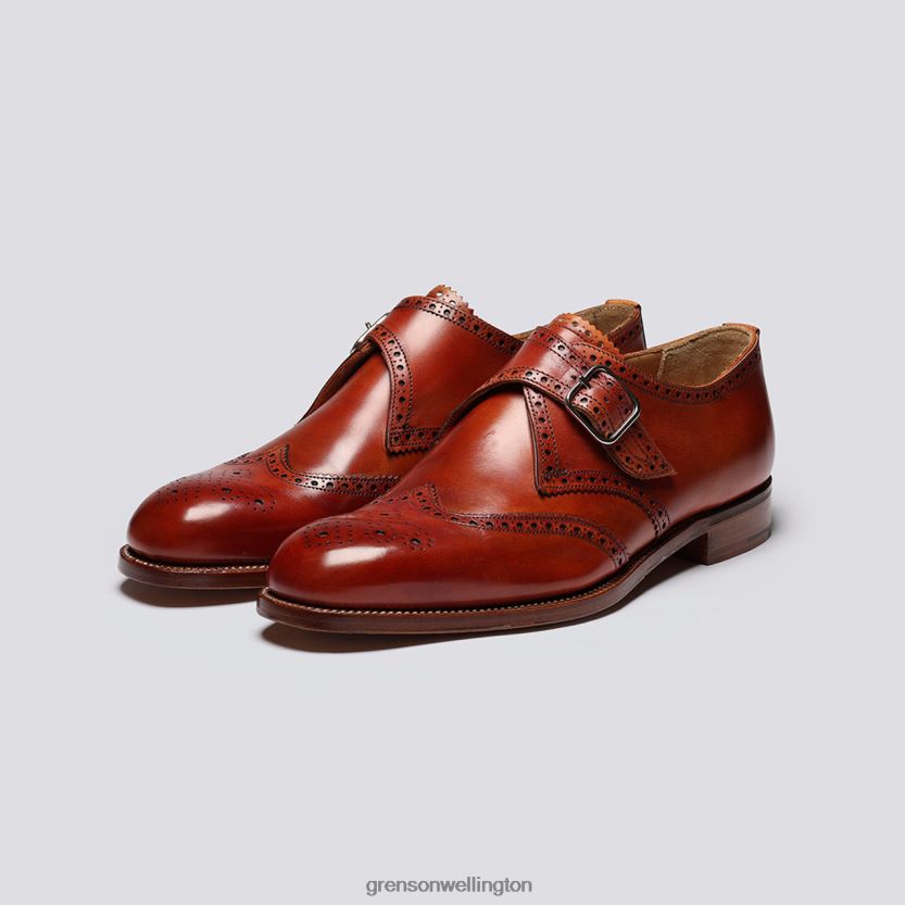 Men Cognac SHREWSBURY Grenson R46060124 Brogues Shoes