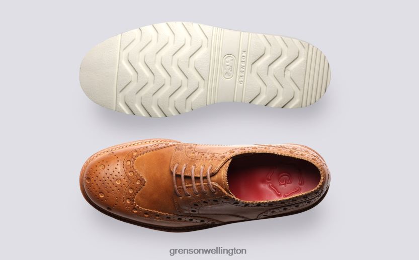 Men Natural ARCHIE Grenson R46060111 Brogues Shoes