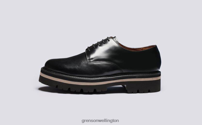 Men Black CURT Grenson R46060160 Derby Shoes