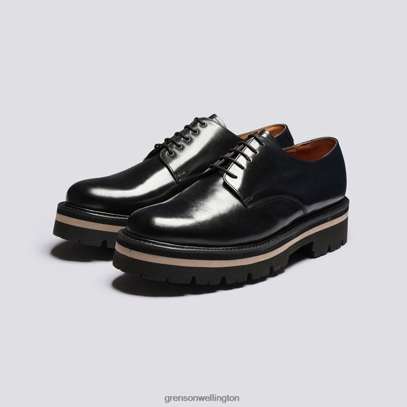 Men Black CURT Grenson R46060160 Derby Shoes