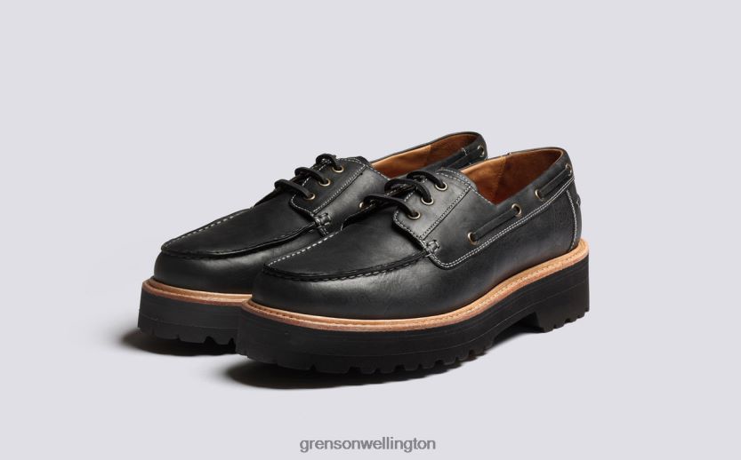 Men Black DEMPSEY Grenson R46060152 Derby Shoes