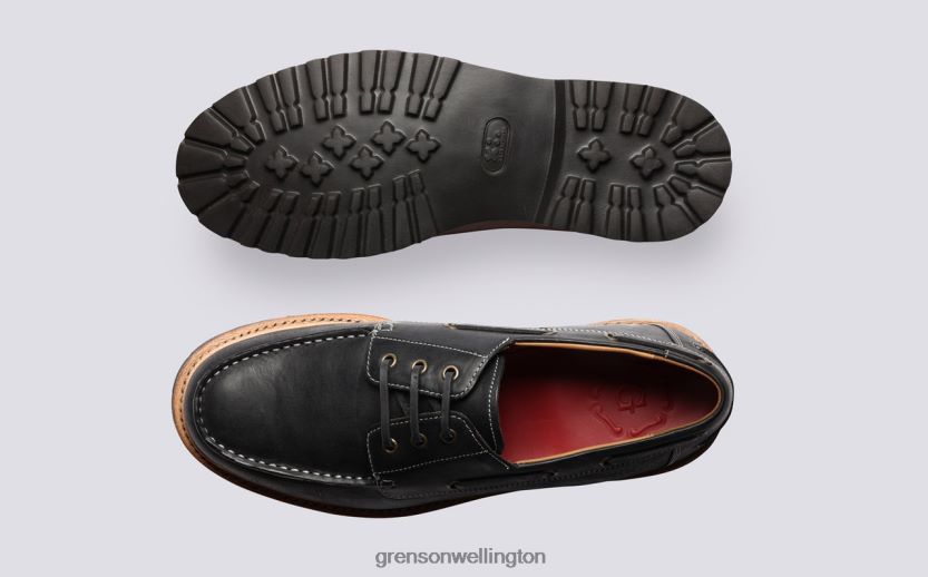 Men Black DEMPSEY Grenson R46060152 Derby Shoes