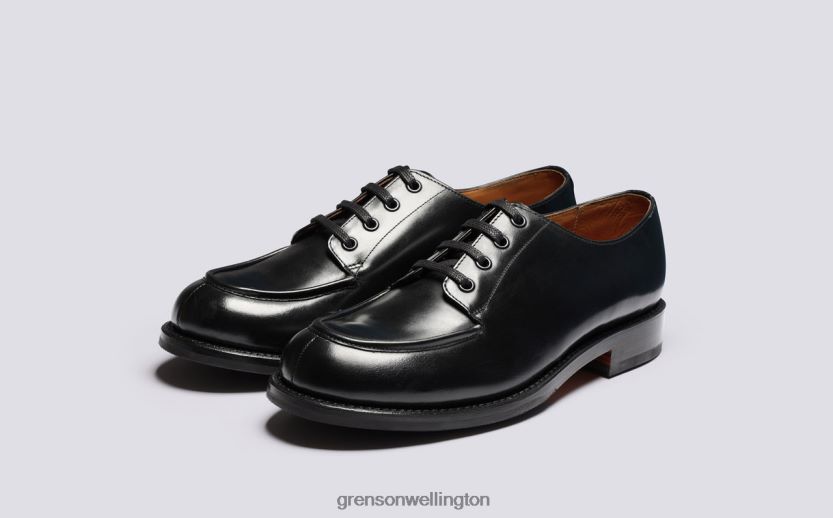 Men Black ERIC Grenson R46060162 Derby Shoes