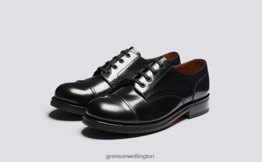 Men Black KEITH Grenson R46060163 Derby Shoes