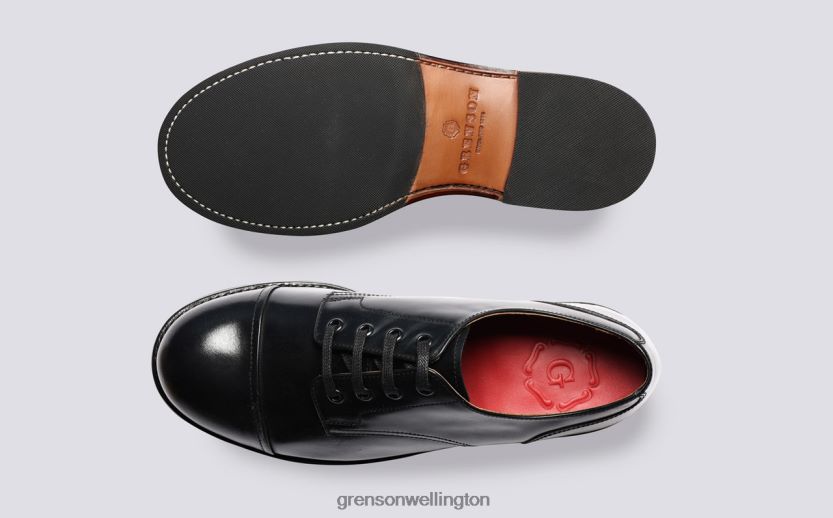 Men Black KEITH Grenson R46060163 Derby Shoes