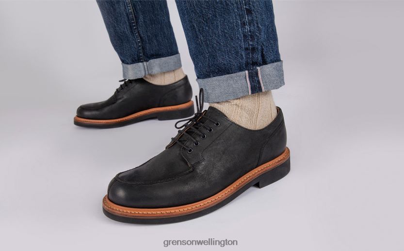 Men Black MAC Grenson R46060165 Derby Shoes