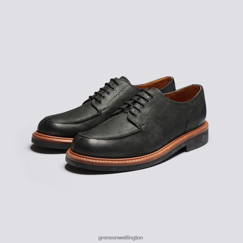 Men Black MAC Grenson R46060165 Derby Shoes