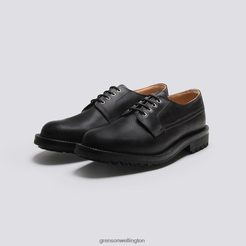 Men Black VICTOR Grenson R46060157 Derby Shoes