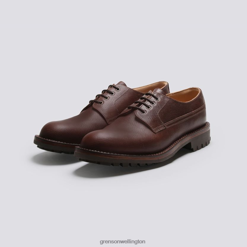 Men Brown VICTOR Grenson R46060156 Derby Shoes