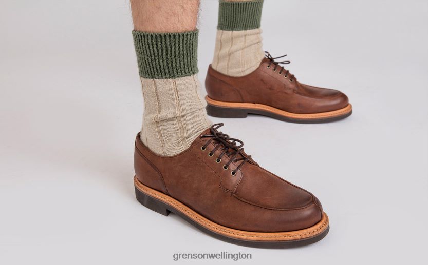 Men Coffee MAC Grenson R46060164 Derby Shoes