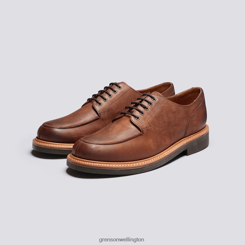 Men Coffee MAC Grenson R46060164 Derby Shoes