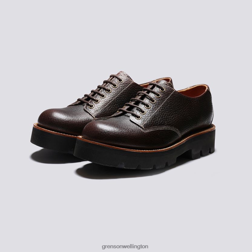 Men Deep Brown CALLAN Grenson R46060150 Derby Shoes