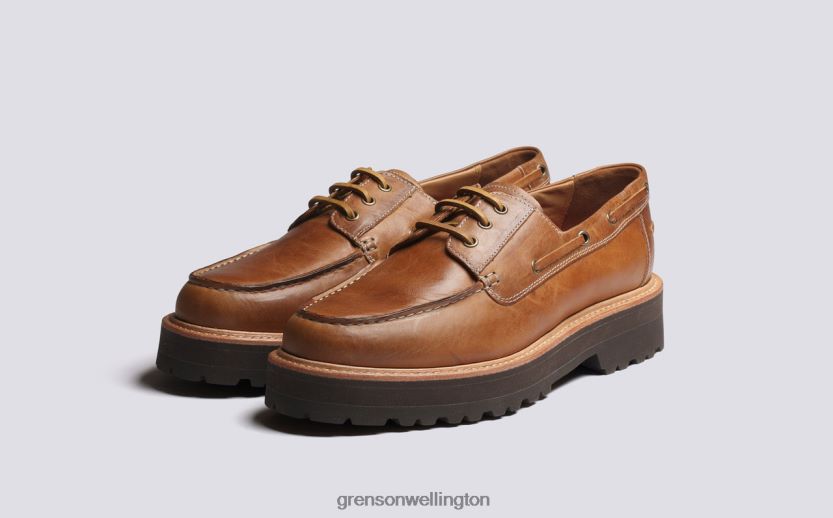Men Natural DEMPSEY Grenson R46060151 Derby Shoes