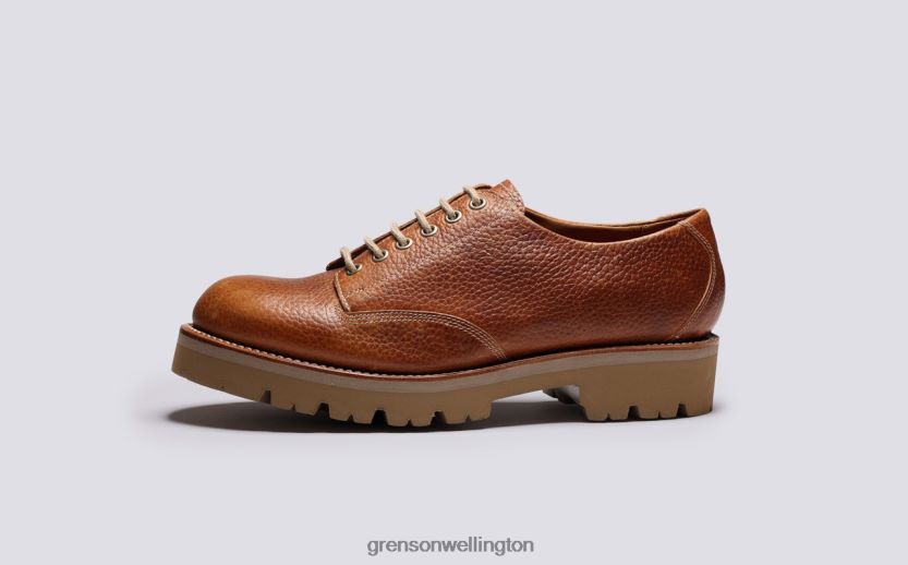 Men Tan CALLAN Grenson R46060149 Derby Shoes