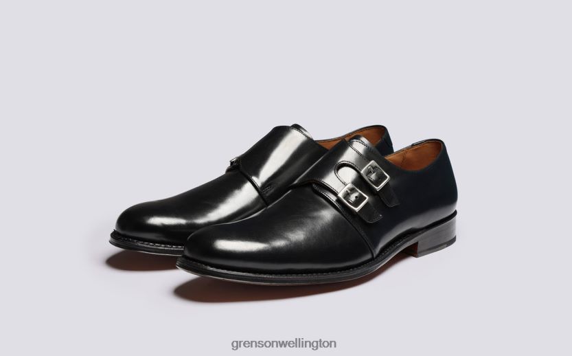 Men Black ATTICUS Grenson R46060105 Formal Shoes