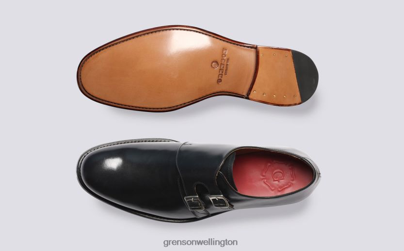Men Black ATTICUS Grenson R46060105 Formal Shoes