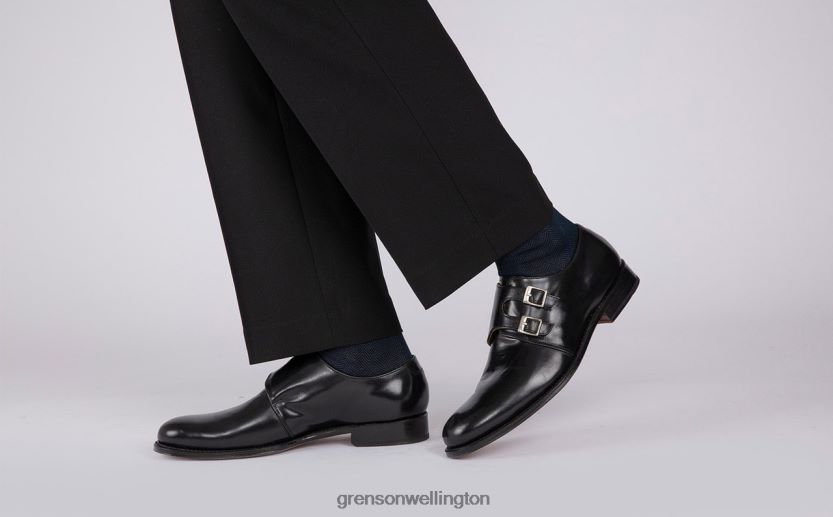 Men Black ATTICUS Grenson R46060105 Formal Shoes