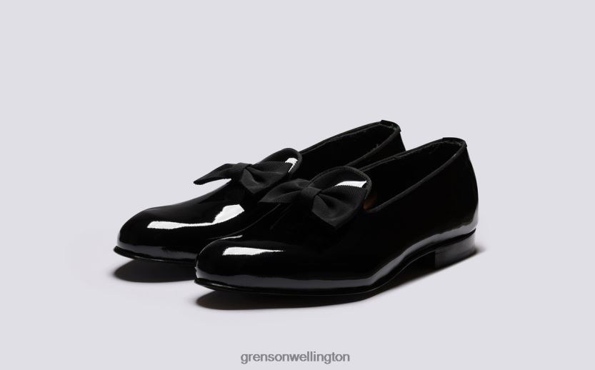 Men Black DRESS SLIPPER Grenson R4606064 Formal Shoes