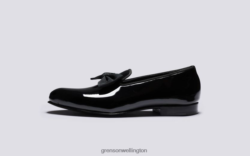Men Black DRESS SLIPPER Grenson R4606064 Formal Shoes