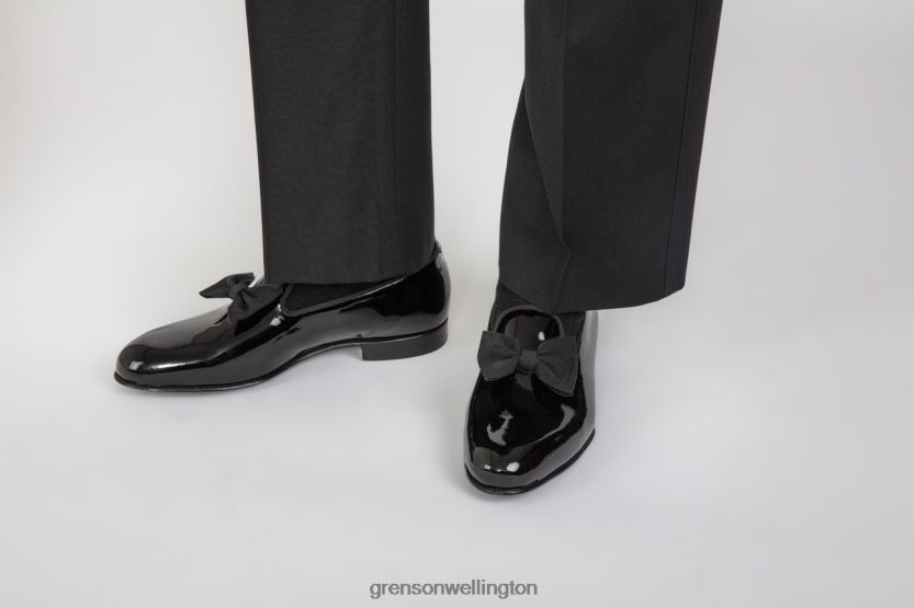 Men Black DRESS SLIPPER Grenson R4606064 Formal Shoes